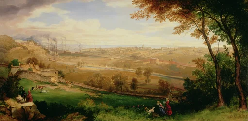 Ansicht von Bradford, 1849